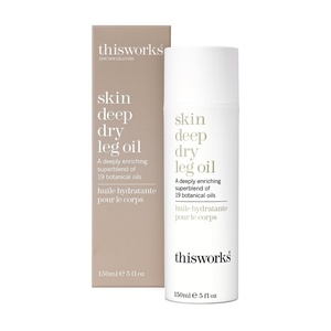 image:imageTHISWORKS Skin Deep Dry Leg Oil 5 fl oz  Natural Body Oil 19 Oils50 Fl Oz Pack of 1