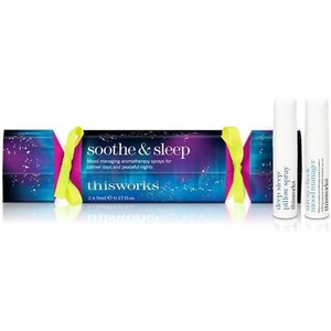 image:imageTHISWORKS Soothe amp Sleep Travel Set  Pillow Spray amp Mood ManagerMini Travel Gift Set