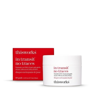 image:imageThis Works In Transit No Traces  Rosewater amp Mint Cleansing Pads 80 Count80 Count